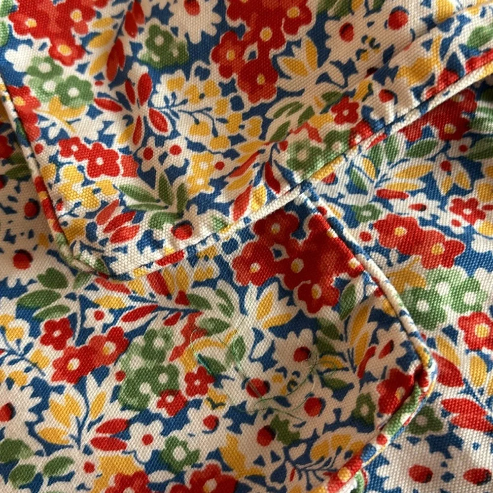 RALPH LAUREN Poppy Floral DECORATIVE PILLOW Sham Red Yellow Blue Green Floral